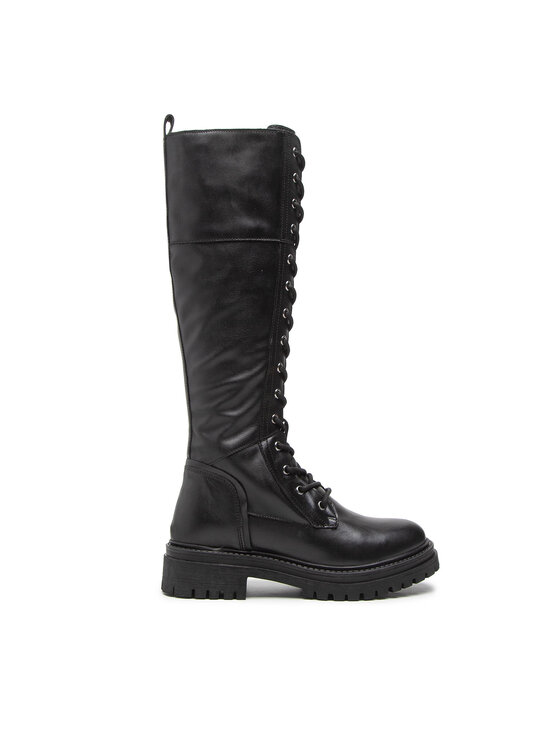 Geox Damskie Kozaki, rozmiar 37, Czarne, D Iridea G D16HRG 05443 C9999