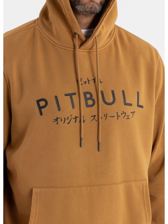 PITBULL PITBULL Bluza MT FUJI Żółty Regular Fit