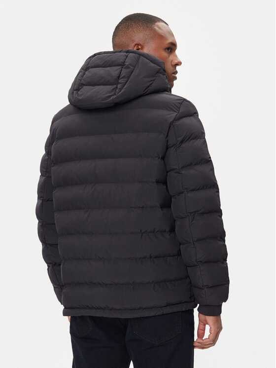 Geox Geox Télikabát Spherica M5629C T3284 F9000 Fekete Regular Fit