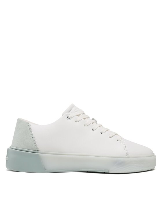 Sneakers Low Top Lace Up Transp HM0HM00928 Bianco