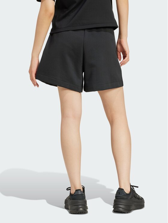 adidas adidas Szorty materiałowe 145201 Czarny Loose Fit