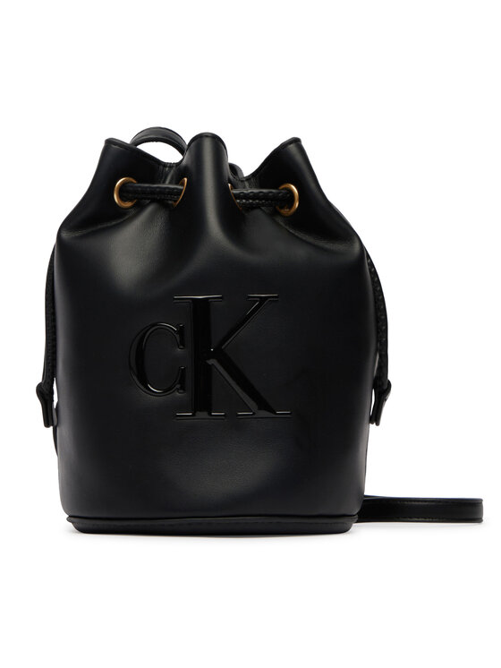 Calvin Klein Calvin Klein Torebka Bold Ck Small LV04F3640G Czarny