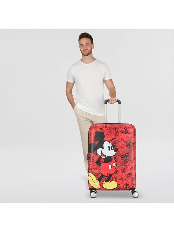 American Tourister American Tourister Walizka średnia 310756 Czerwony