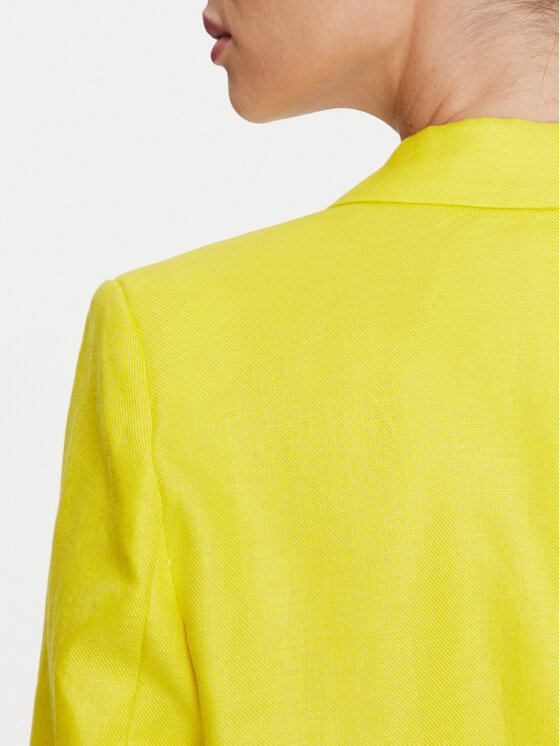 ViCOLO ViCOLO Pintsak TB0790 Kollane Regular Fit