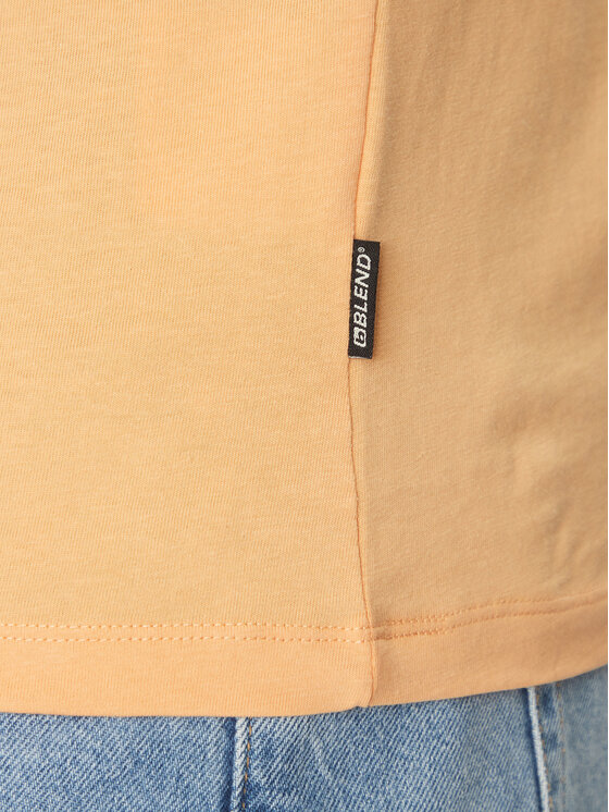 Blend Blend T-Shirt 20718304 Pomarańczowy Regular Fit