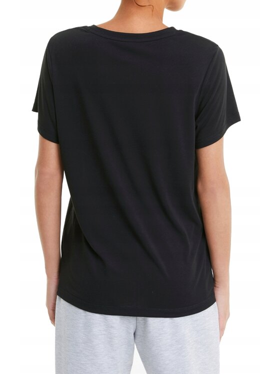 Puma Puma T-Shirt EVOSTRIPE Czarny Comfortable Fit