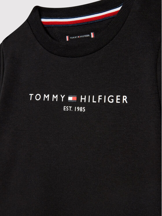 Tommy Hilfiger Tommy Hilfiger Tepláková souprava Baby Essential KN0KN01485 Černá Regular Fit