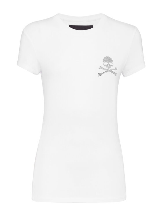 PHILIPP PLEIN PHILIPP PLEIN T-shirt 5867 Bianco Regular Fit