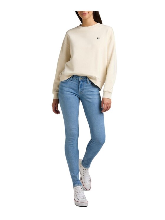 Lee Lee Jeansy L526ERPA Niebieski Skinny Fit