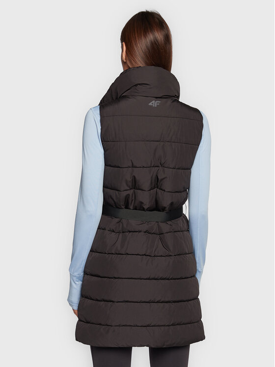 4F 4F Športová vesta H4Z22-KUDP013 Čierna Regular Fit