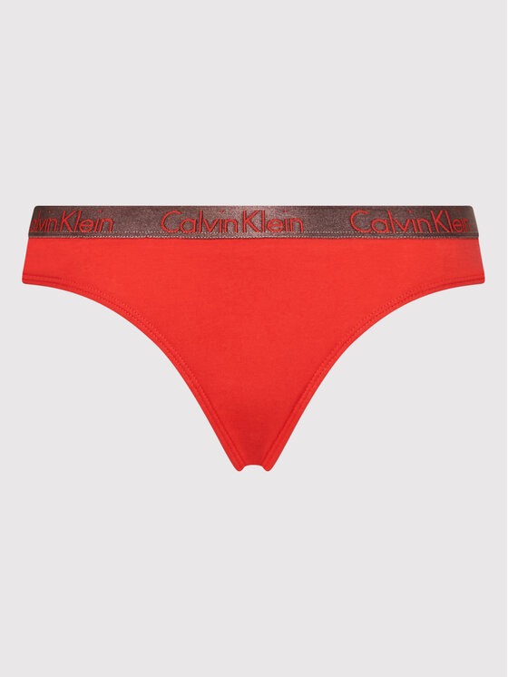 Calvin Klein Underwear Calvin Klein Underwear Figi klasyczne 000QD3540E Czerwony