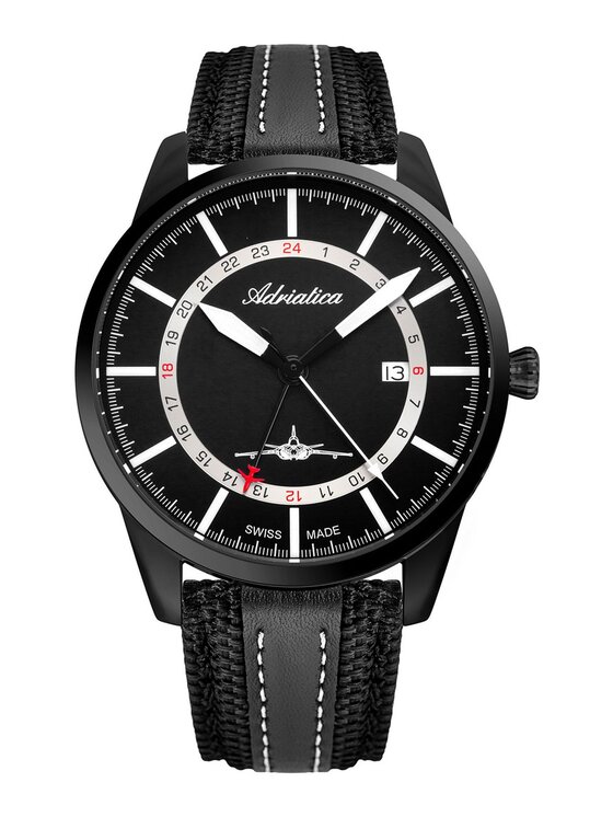 Adriatica Adriatica Hodinky A8186.B214Q Čierna