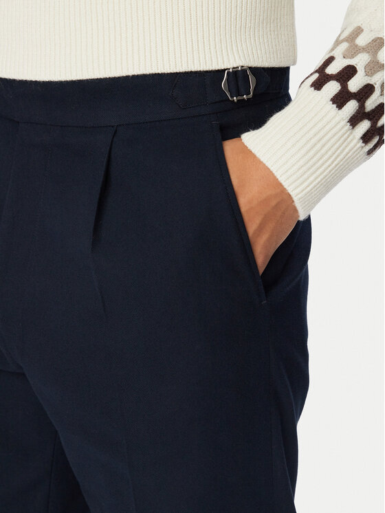 BOSS BOSS Pantaloni chino H-Perino 50572014 Bleumarin Regular Fit
