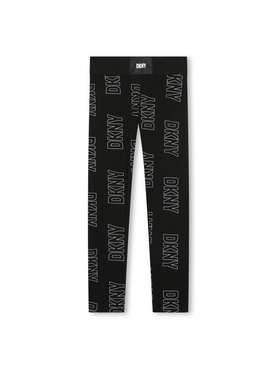 DKNY DKNY Legginsy D34B12/M41 Czarny