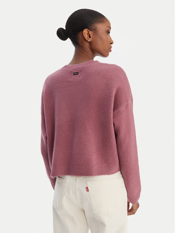 RVCA RVCA Kardigan EVJSW03002 Fioletowy Relaxed Fit