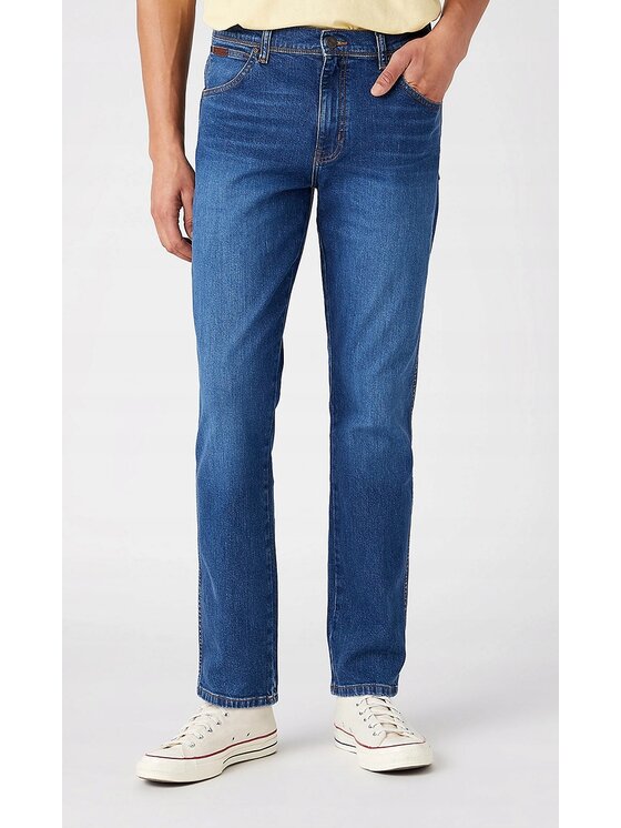 Wrangler Wrangler Jeans Texas Slim Blu Slim Fit