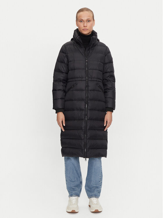 Tommy Hilfiger Tommy Hilfiger Μπουφάν πουπουλένιο WW0WW43553 Μαύρο Regular Fit