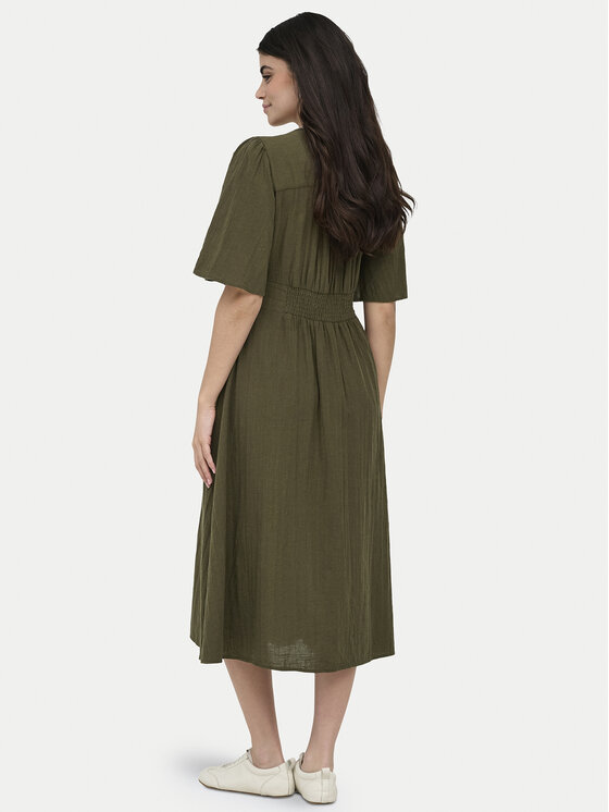 ONLY ONLY Ikdienas kleita Tizana 15373535 Zaļš Regular Fit