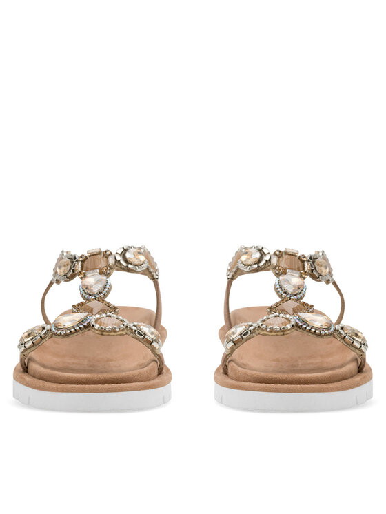 Eva Minge Eva Minge Sandalen MATILDE-V1175-95 Beige