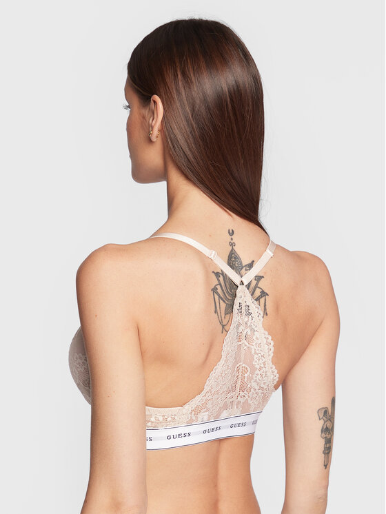Guess Guess Bralette krūšturis Belle O97C02 KBBT0 Bēšs