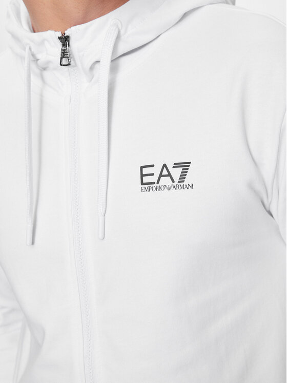 EA7 Emporio Armani EA7 Emporio Armani Суитшърт 8NPM13 PJ05Z 1100 Бял Regular Fit