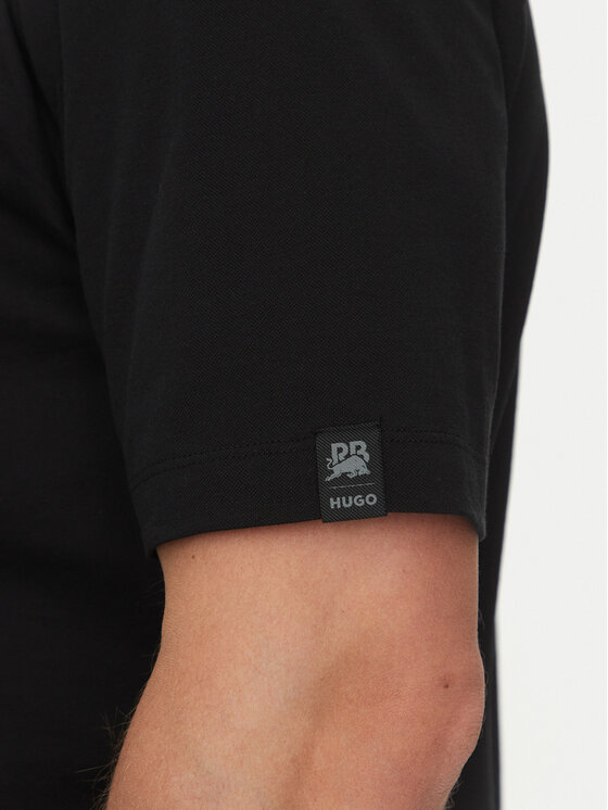 HUGO HUGO Tricou polo Dodac_RB 50542748 Negru Regular Fit