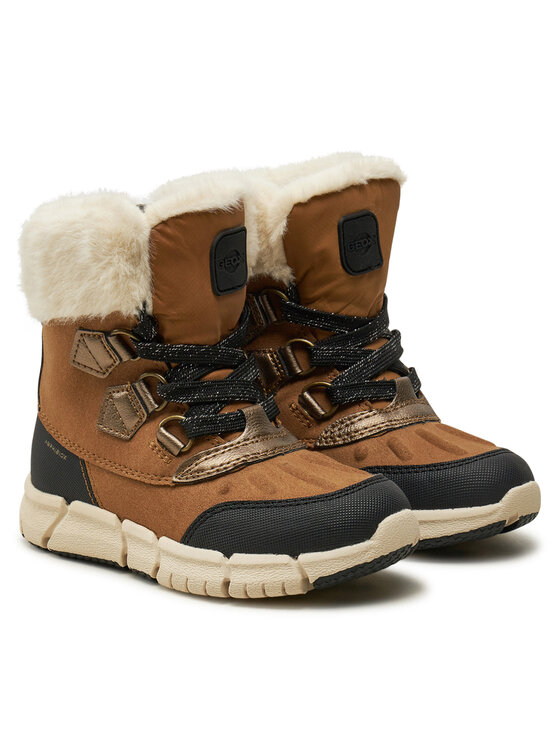Geox Geox Škornji za sneg J Flexyper Girl B Ab J46APA 0AU50 C6175 M Rjava