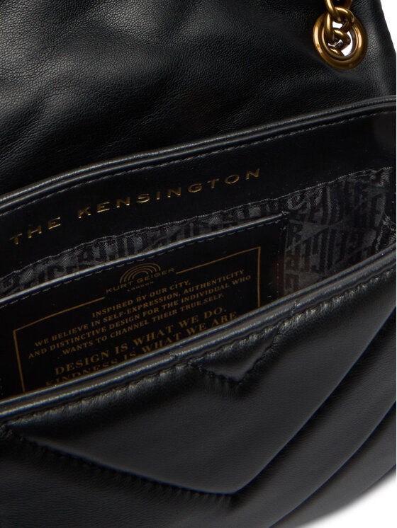 Kurt Geiger Kurt Geiger Дамска чанта Mini Kensington 1470805109 Черен