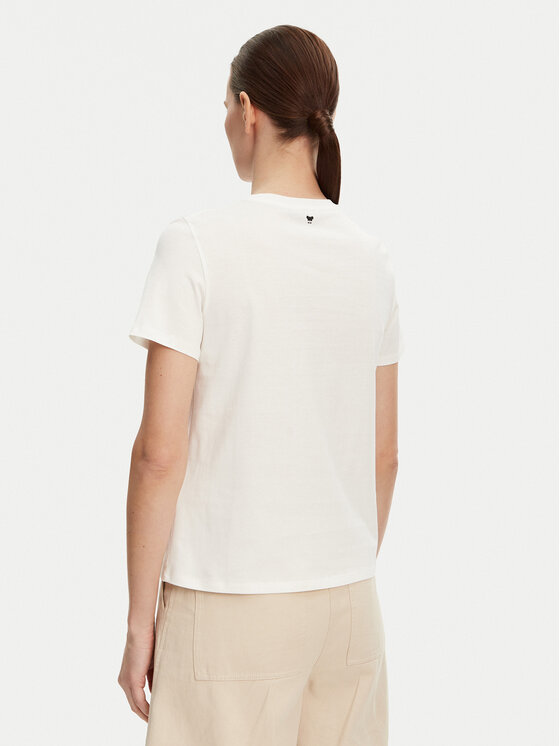Weekend Max Mara Weekend Max Mara T-shirt Teiera 2515971052 Bianco Regular Fit