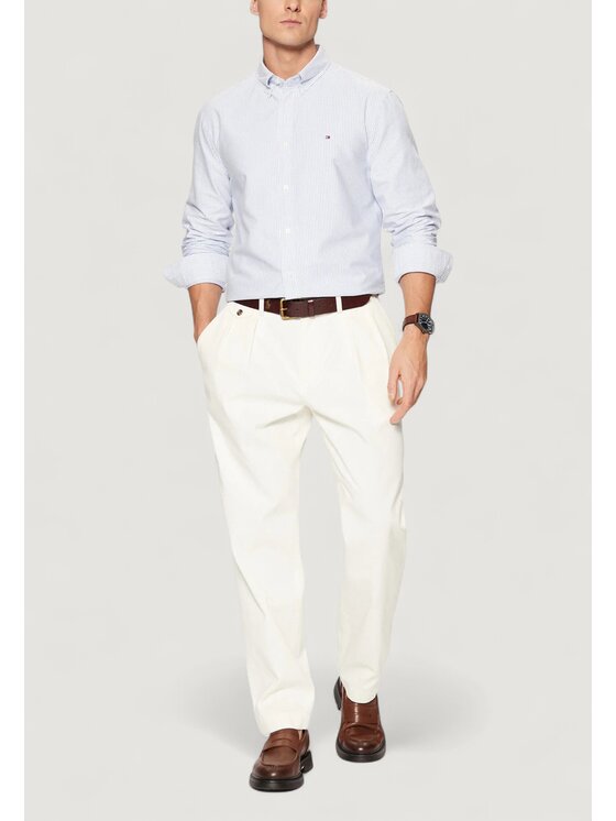 Tommy Hilfiger Tommy Hilfiger Camicia HERITAGE OXFORD Blu Heritage Fit