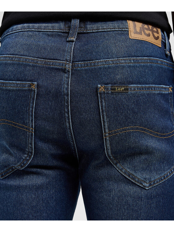Lee Lee Jeansy 112372647 Niebieski Slim Fit