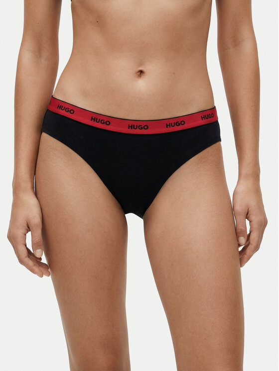 HUGO Komplet stringów 50469681 Czarny