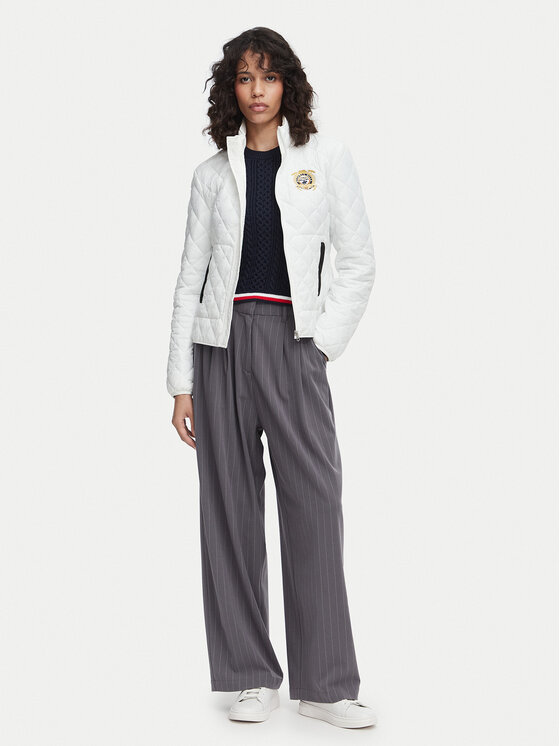 Beverly Hills Polo Club Beverly Hills Polo Club Prechodná bunda P-SS26W-JK0280-0009 Krémová Regular Fit
