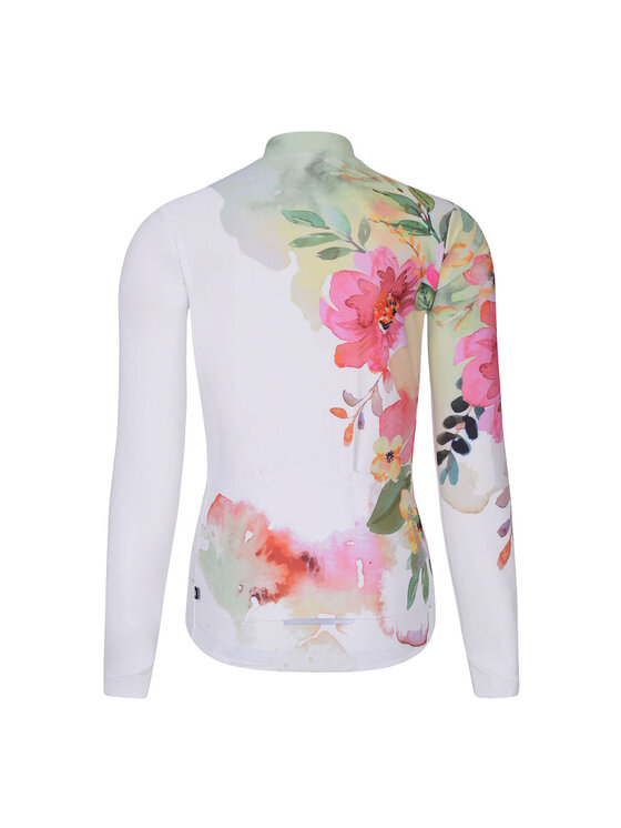 Rivanelle Rivanelle Koszulka rowerowa FLOWERY WINTER Kolorowy Narrow Fit
