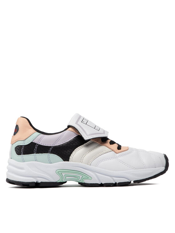 Tommy Jeans Sneakers Heritage Soccer Wmn EN0EN01672 Blanc Modivo
