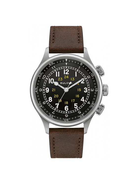 Bulova Bulova Zegarek 96A245 Brązowy