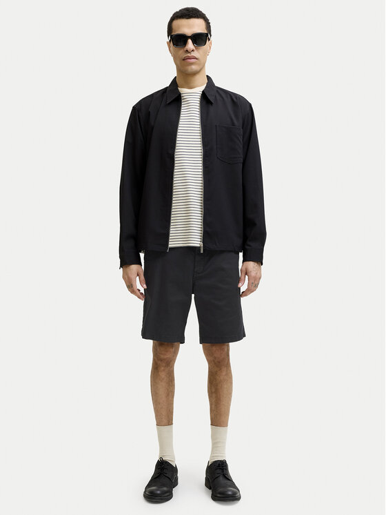 Jack & Jones Jack & Jones Kratke hlače iz tkanine Ace Vance 12293005 Črna Regular Fit