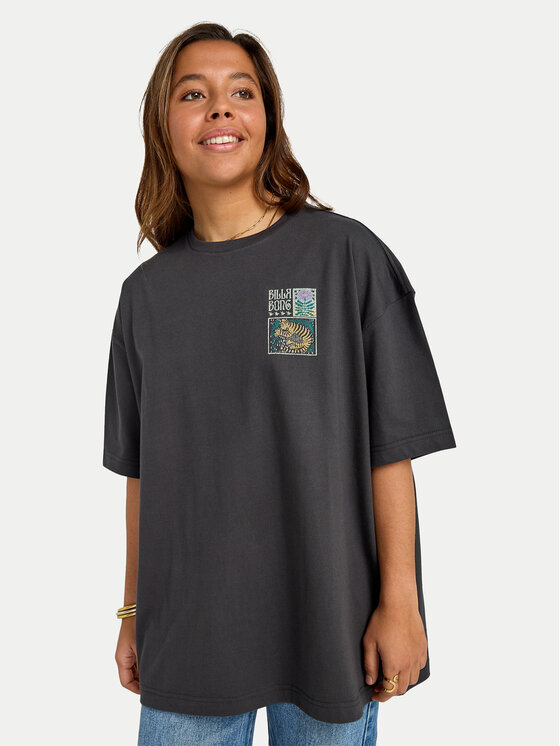 Billabong Billabong T-krekls Daydream Away EBJZT00482 Pelēks Loose Fit