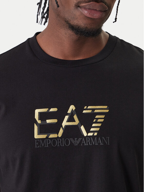 EA7 Emporio Armani EA7 Emporio Armani T-Shirt 7M001562 AF17789 UC001 Czarny Regular Fit