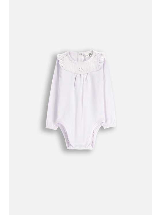 Coccodrillo Coccodrillo Body dziecięce ZC5112101HGN-001 Biały Regular Fit
