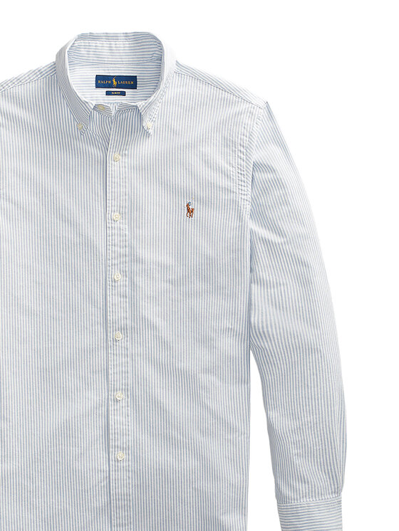 Polo Ralph Lauren Polo Ralph Lauren Košulja Core Replen 710549084 Plava Slim Fit