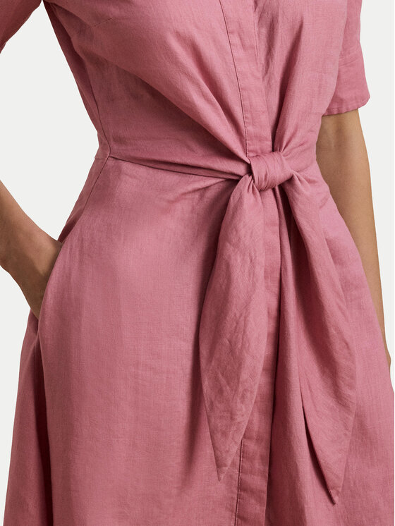 LAUREN RALPH LAUREN LAUREN RALPH LAUREN Rochie tip cămașă 200905667017 Roz Regular Fit