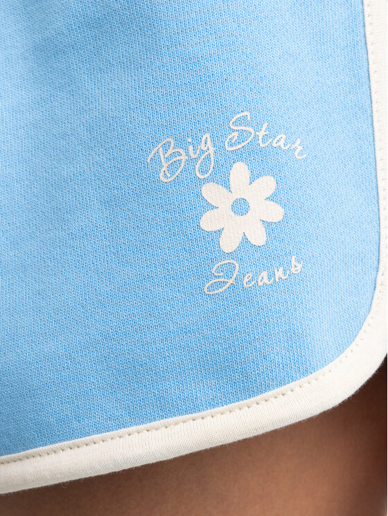 BIG STAR BIG STAR Szorty materiałowe ESTERASH Niebieski Basic Fit