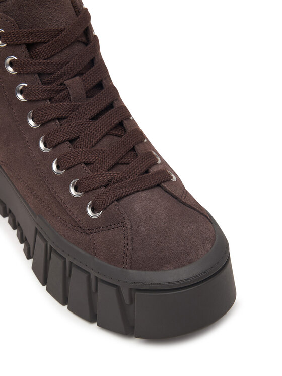 Tommy Jeans Tommy Jeans Trzewiki Tjw Platform Sneaker Mc Wl EN0EN03134 Brązowy ciemny