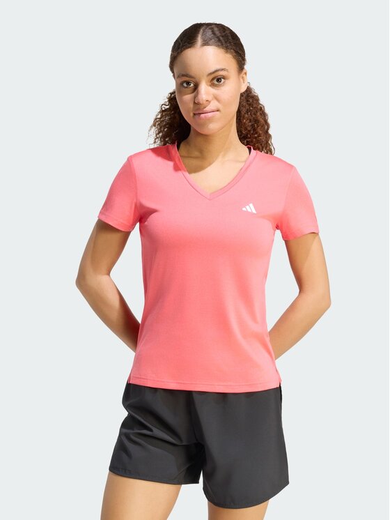 adidas adidas Koszulka techniczna 158819 Różowy Slim Fit