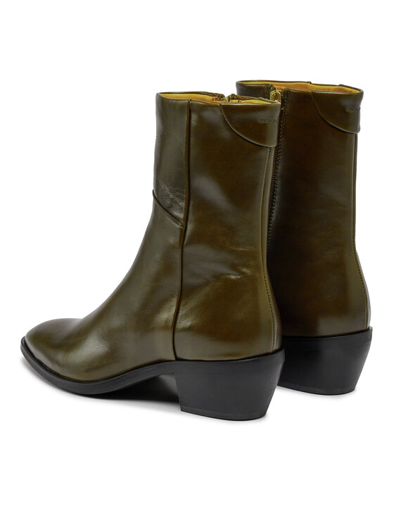 Gant Gant Botki St Broomly Mid Boot 27541375 Zielony