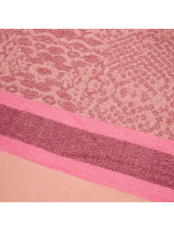 Scialle Stola Jacquard Logo 3F1053 T0300 Rosa