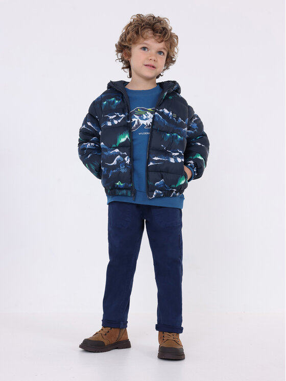 Mayoral Mayoral Giacca di transizione 4.441 Blu scuro Regular Fit