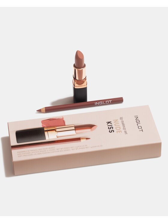 INGLOT INGLOT Nude Kiss Zestaw do makijażu