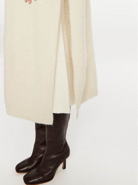 Dixie Dixie Kardigan M277K007A Bílá Relaxed Fit